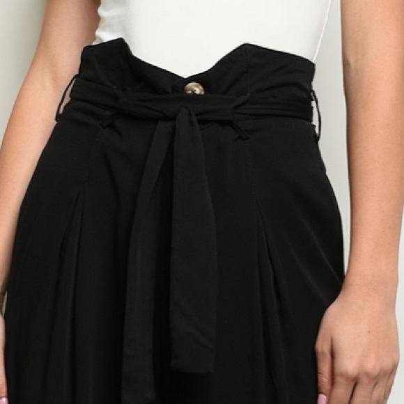 ☀️LAST3️⃣//BLACK PAPER BAG PANTS - Picture 4 of 7